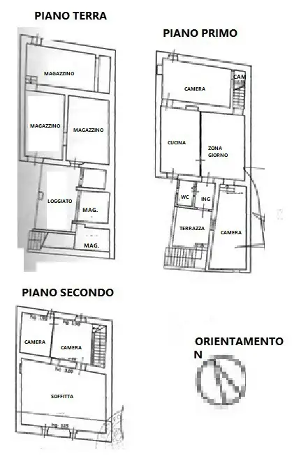 Casa Indipendente - Planimetry 1