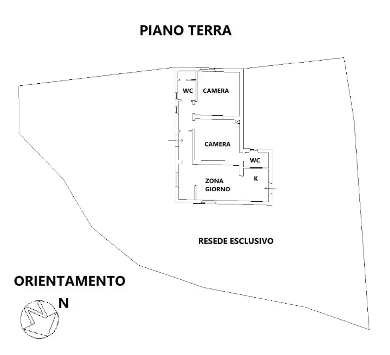Casa Indipendente - Planimetry 1