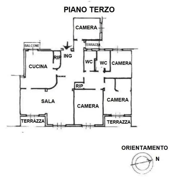 Appartamento - Planimetry 1
