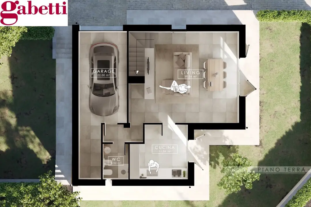 Casa Indipendente - Planimetry 1