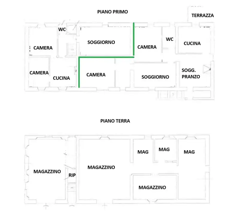 Casa Indipendente - Planimetry 1