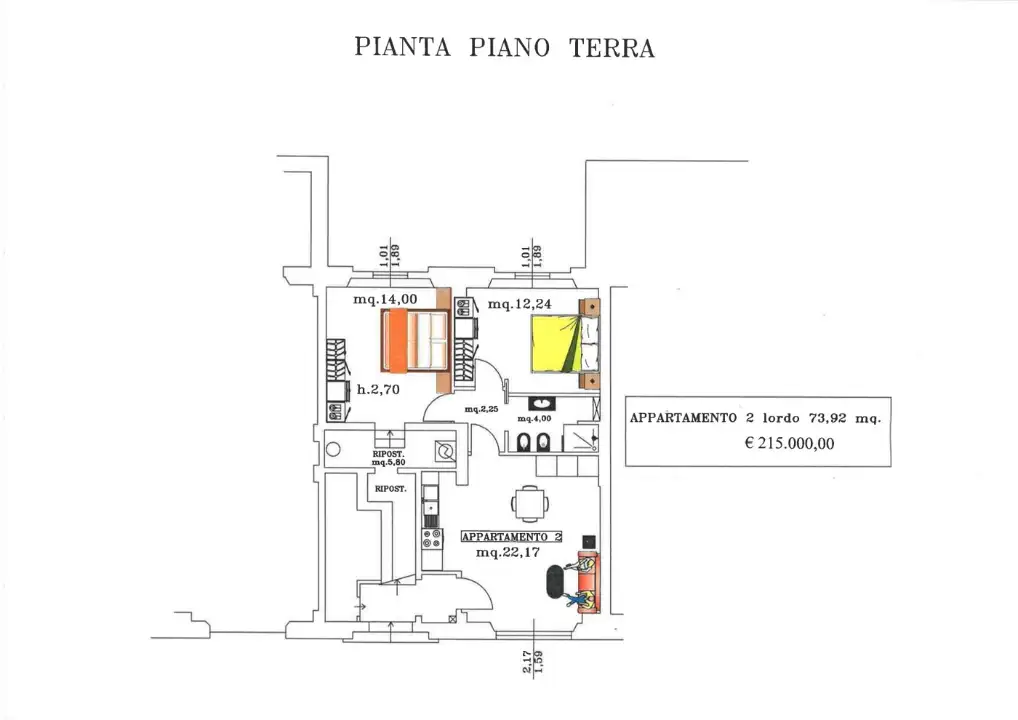 Appartamento - Planimetry 2
