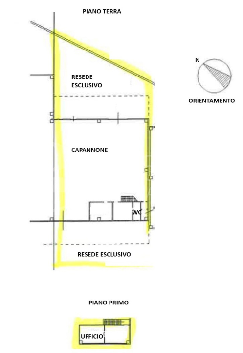 Capannone - Planimetry 1