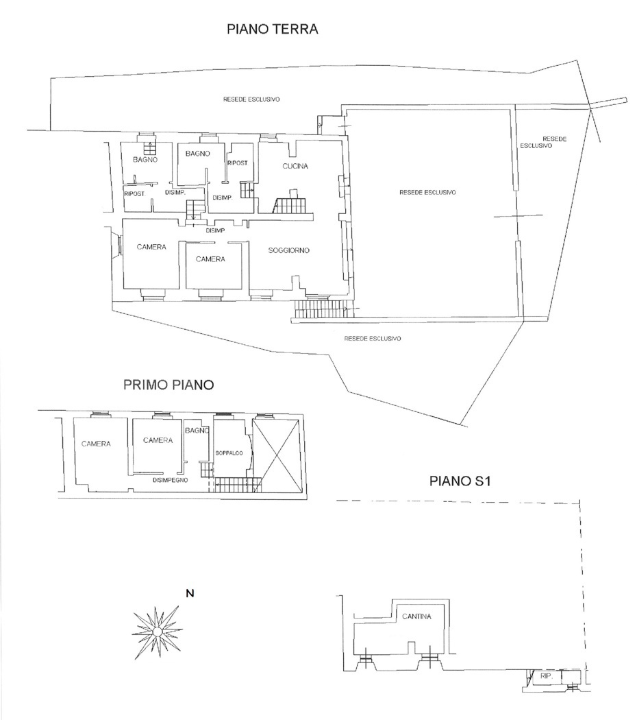 Casa Indipendente - Planimetry 1