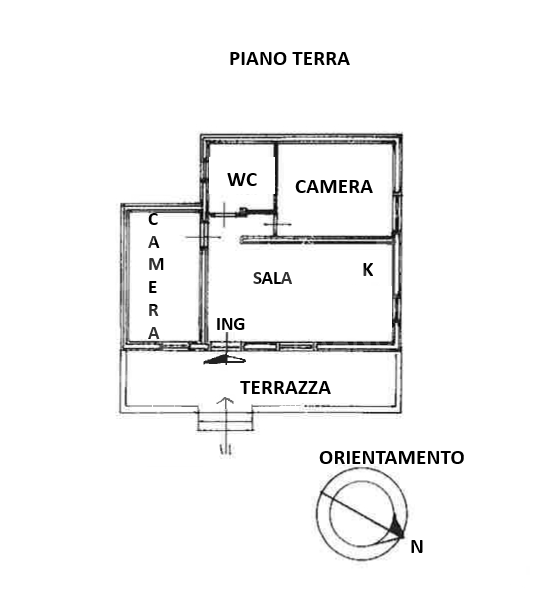 Casa Indipendente - Planimetry 1