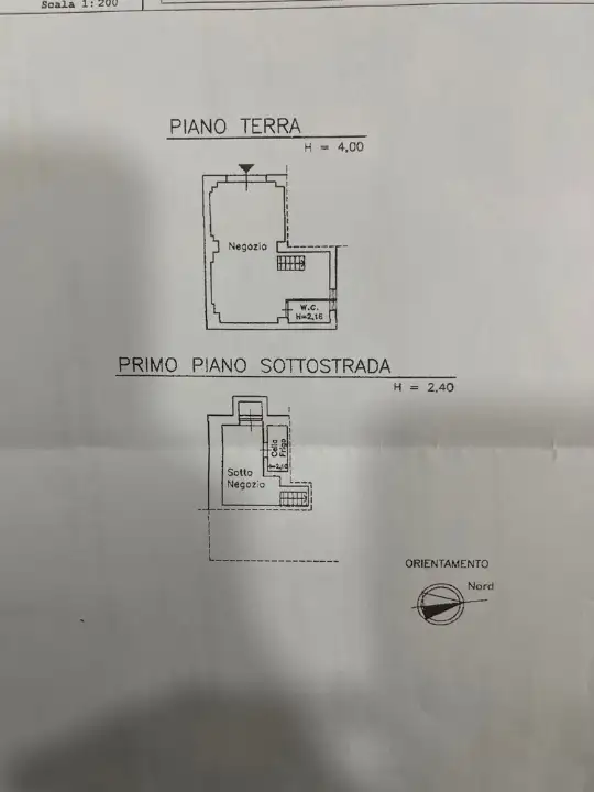 Negozio - Planimetry 1