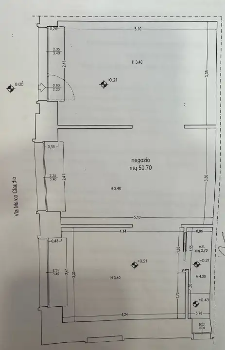 Negozio - Planimetry 1