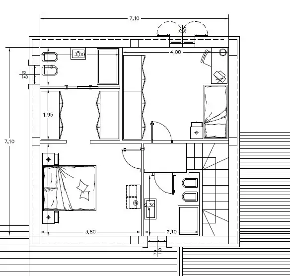 Villa - Planimetry 1