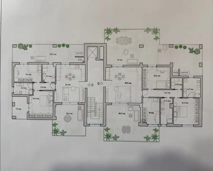 Appartamento - Planimetry 1