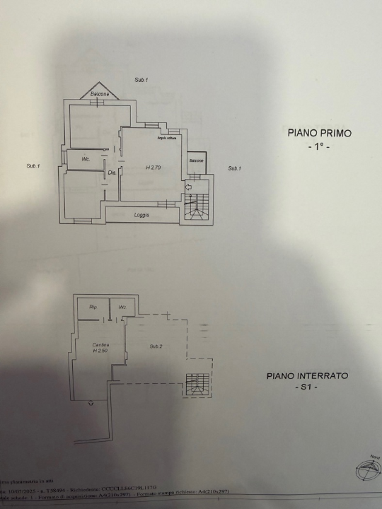Casa Indipendente - Planimetry 1