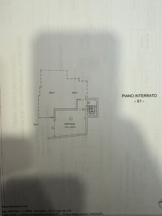 Casa Indipendente - Planimetry 3