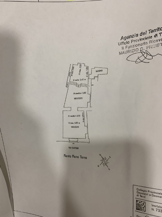 Negozio - Planimetry 1