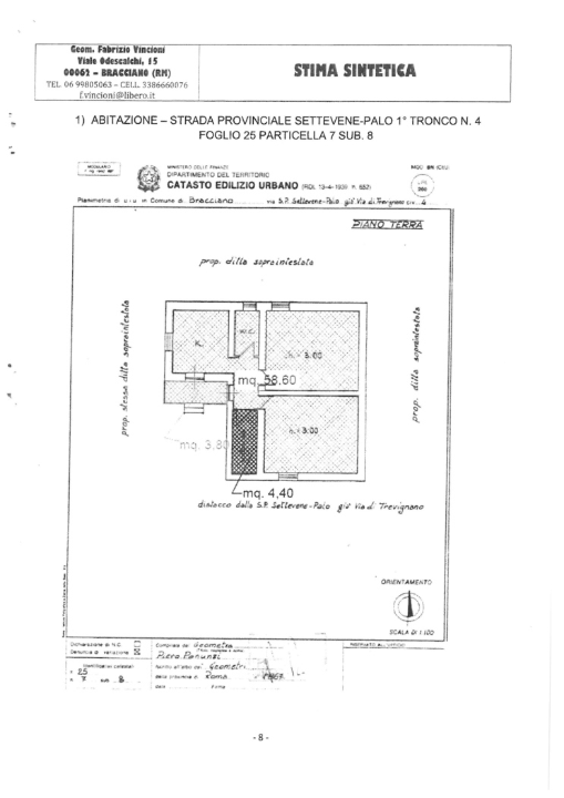 Palazzina - Planimetry 2