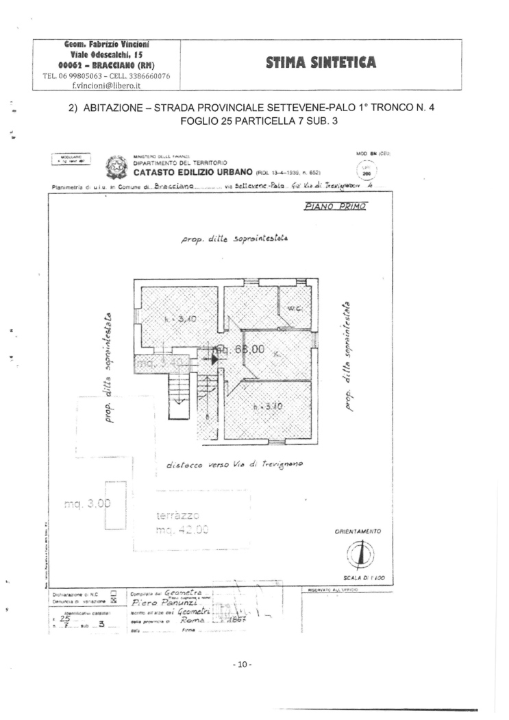 Palazzina - Planimetry 1
