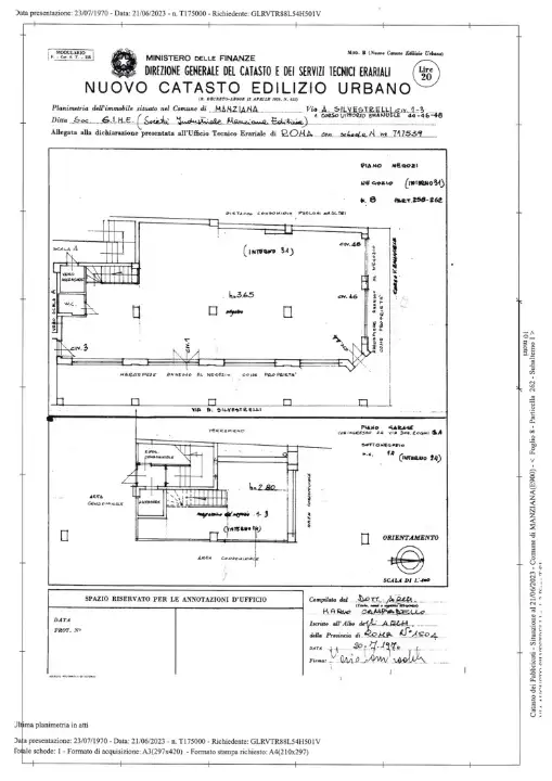 Attività - Planimetry 1