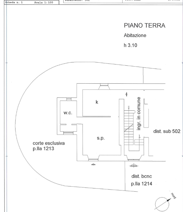 Appartamento - Planimetry 1