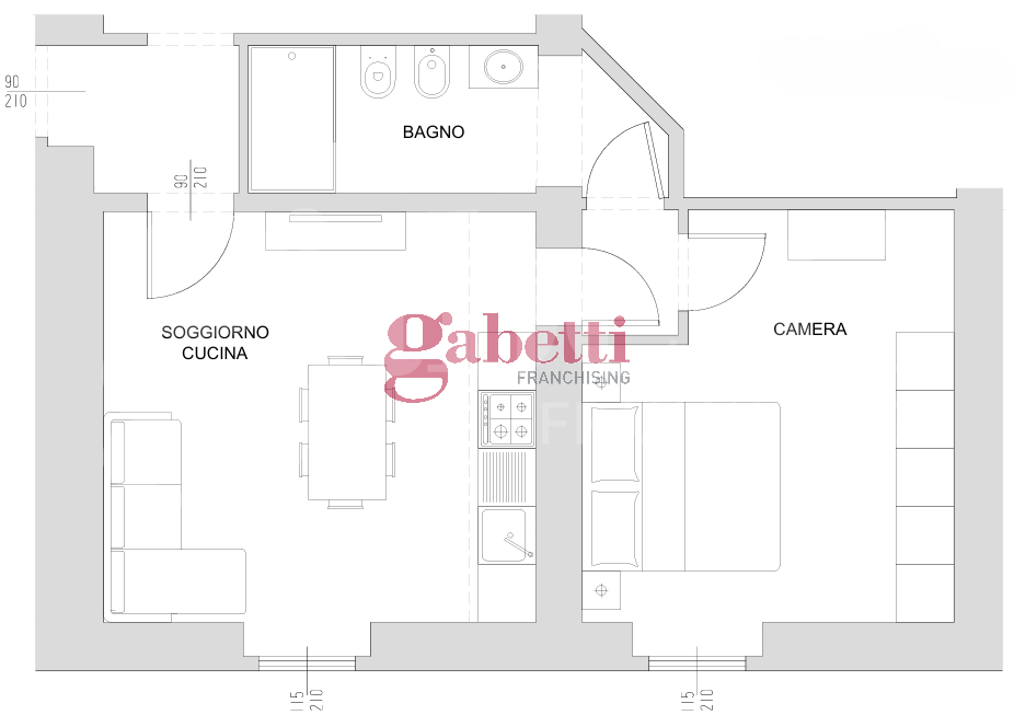 Appartamento - Planimetry 1