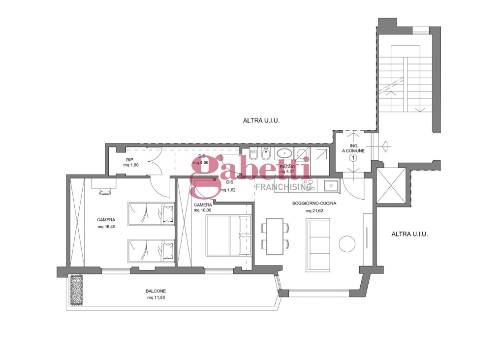 Appartamento - Planimetry 1