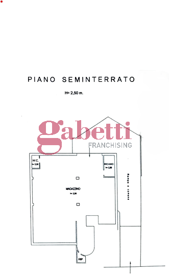 Negozio - Planimetry 1