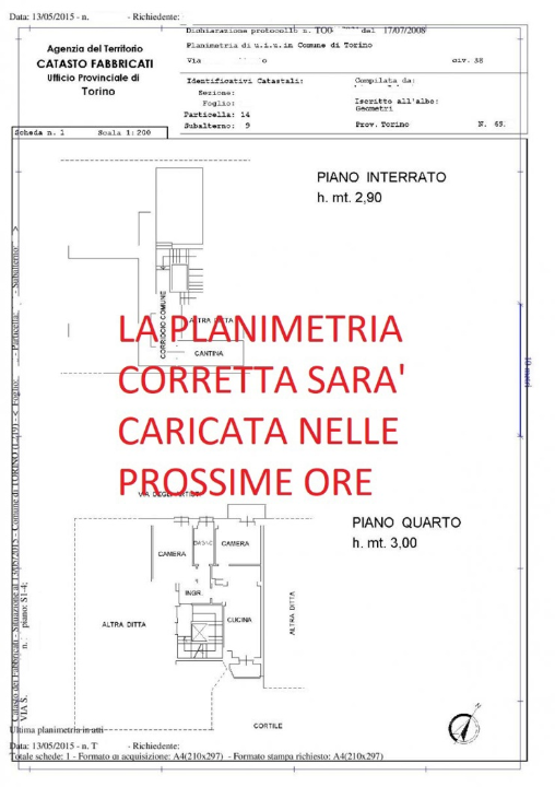 Appartamento - Planimetry 1