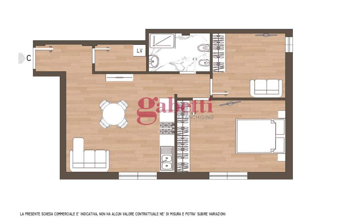 Appartamento - Planimetry 1