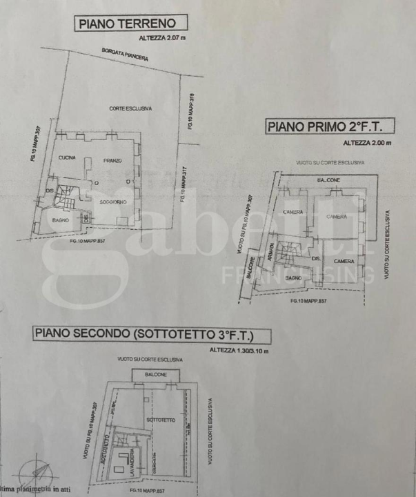 Casa Indipendente - Planimetry 1
