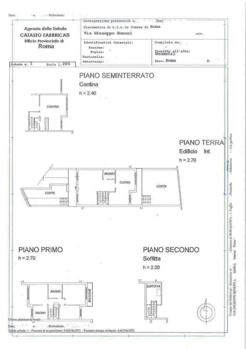 Villa - Planimetry 1