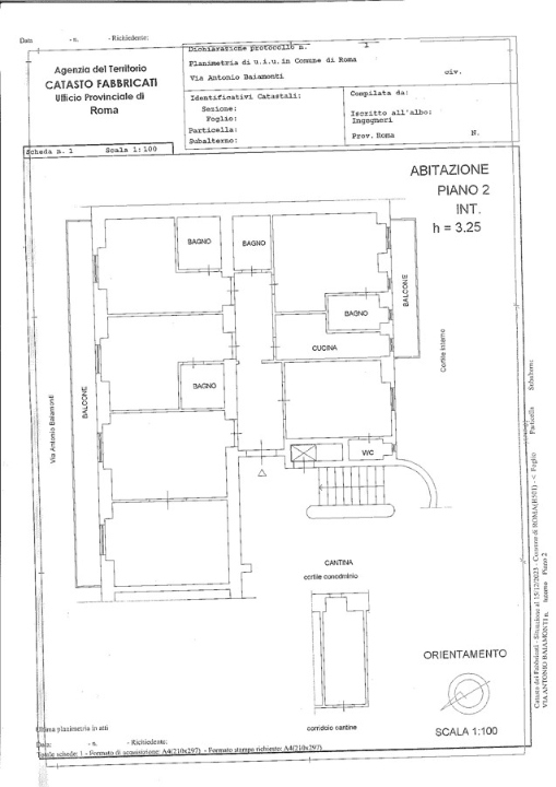 Appartamento - Planimetry 1