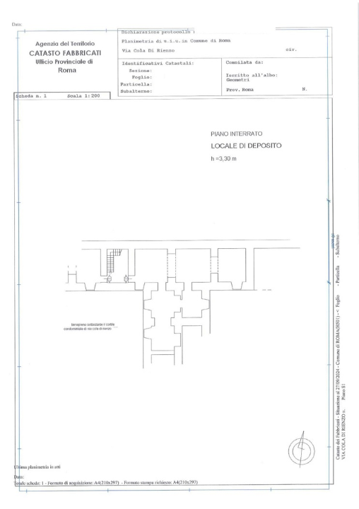 Cantina - Planimetry 1