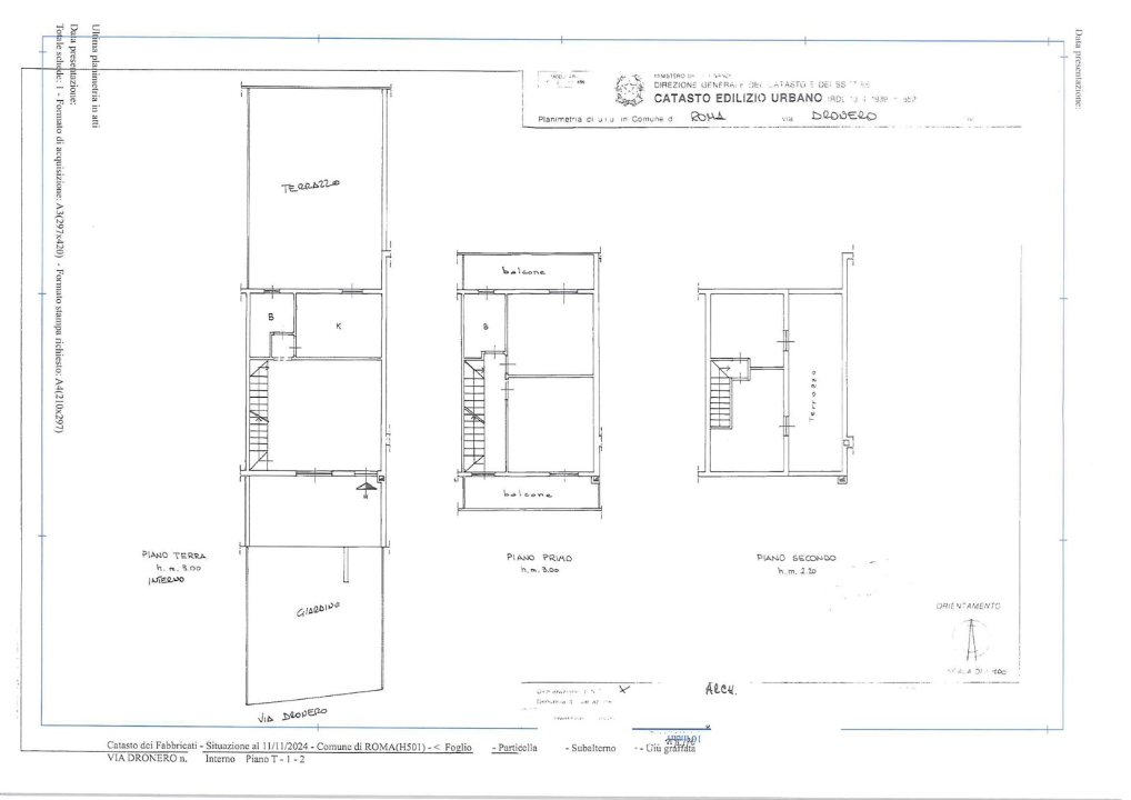 Villa - Planimetry 1