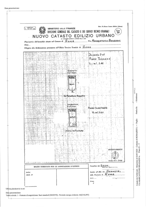 Negozio - Planimetry 1