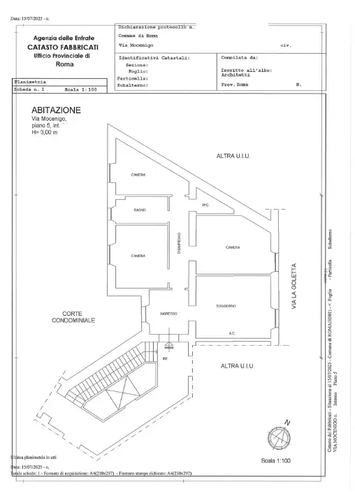 Appartamento - Planimetry 1