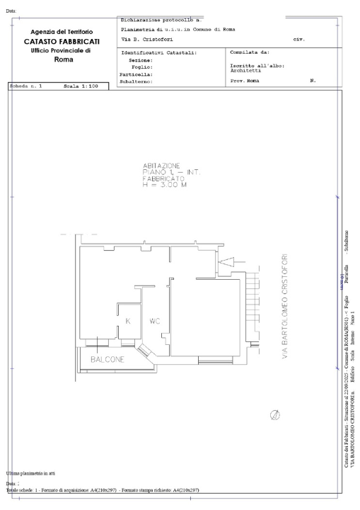 Appartamento - Planimetry 1