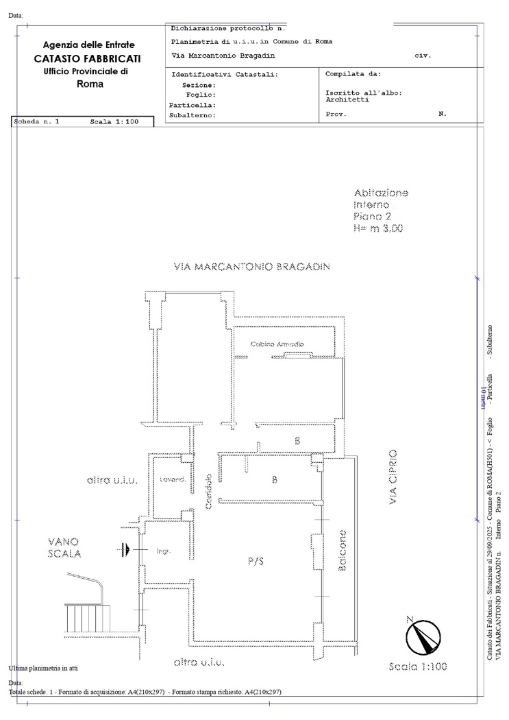 Appartamento - Planimetry 1