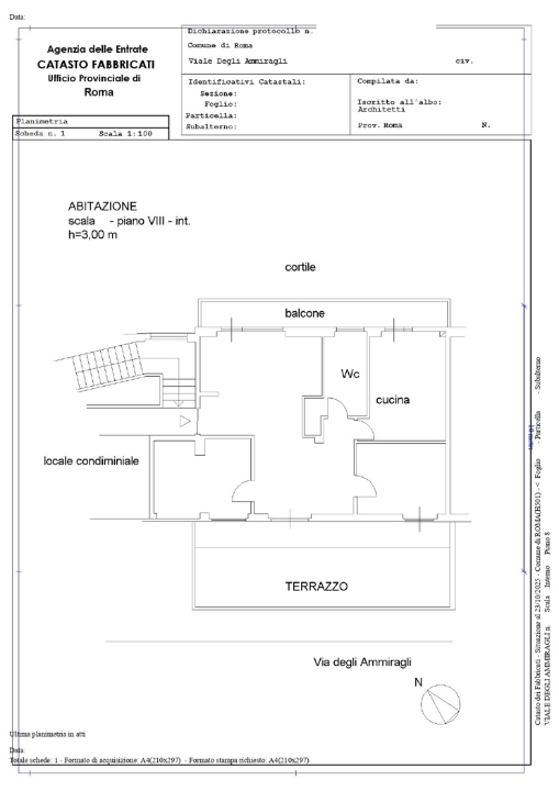 Appartamento - Planimetry 1