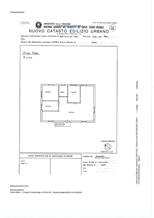 Villa - Planimetry 1