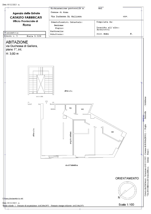 Appartamento - Planimetry 1