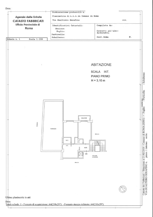 Appartamento - Planimetry 1