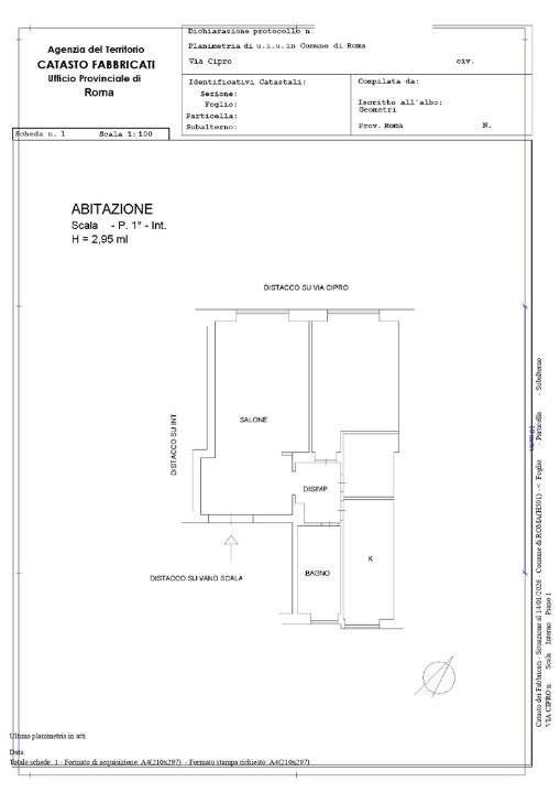 Appartamento - Planimetry 1
