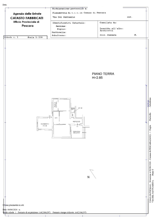 Palazzina - Planimetry 2