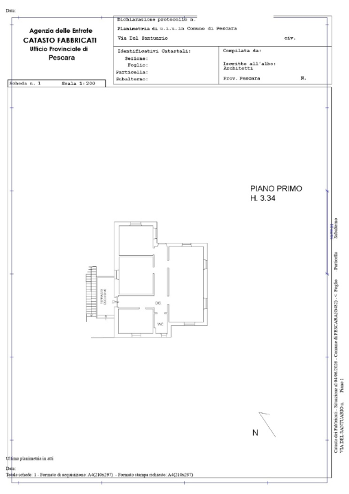 Palazzina - Planimetry 3