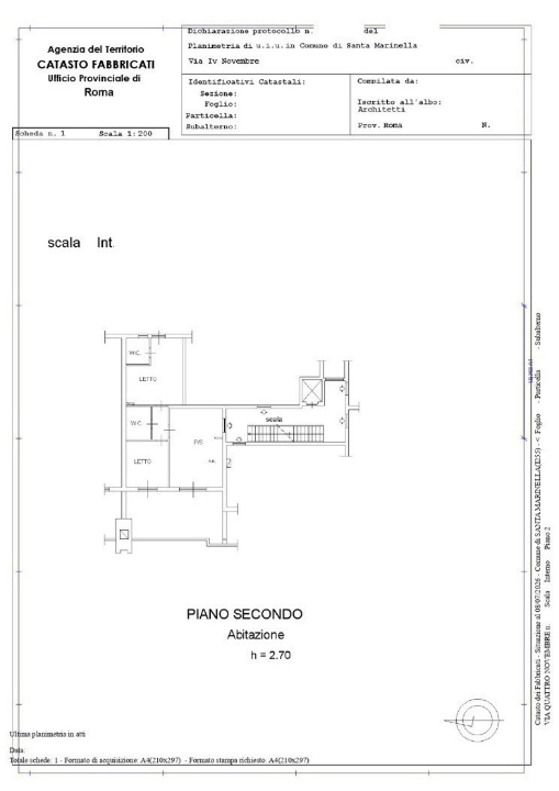 Appartamento - Planimetry 1