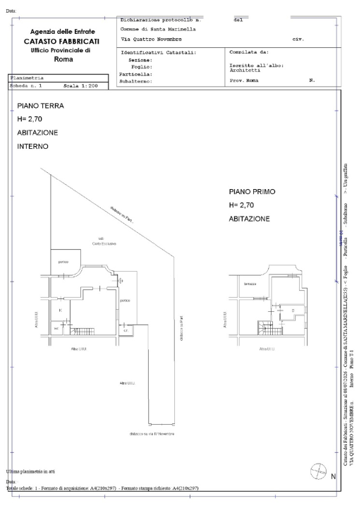Villa - Planimetry 1