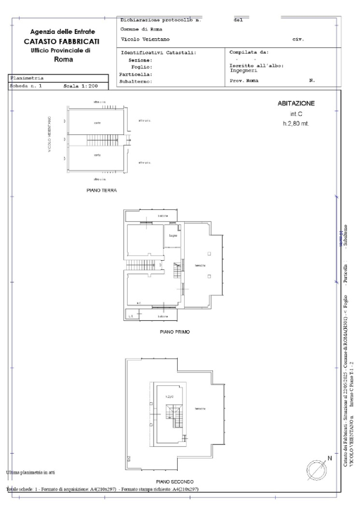 Appartamento - Planimetry 1