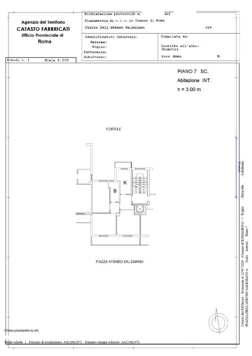 Appartamento - Planimetry 1