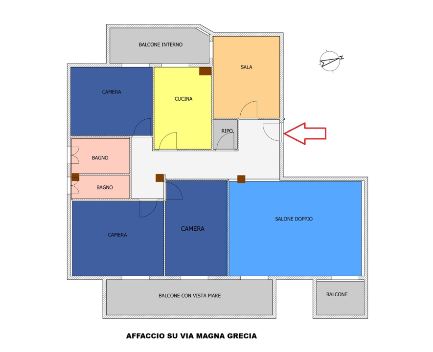 Appartamento - Planimetry 1