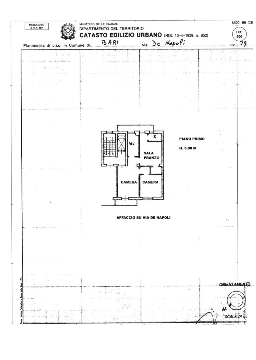 Appartamento - Planimetry 1