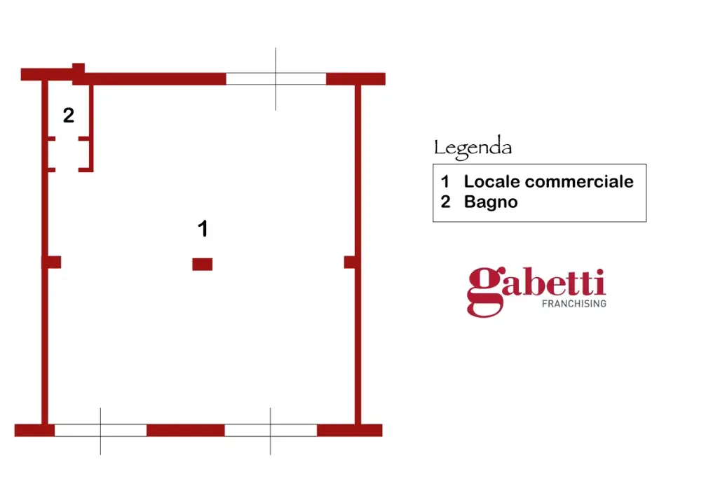 Negozio - Planimetry 1