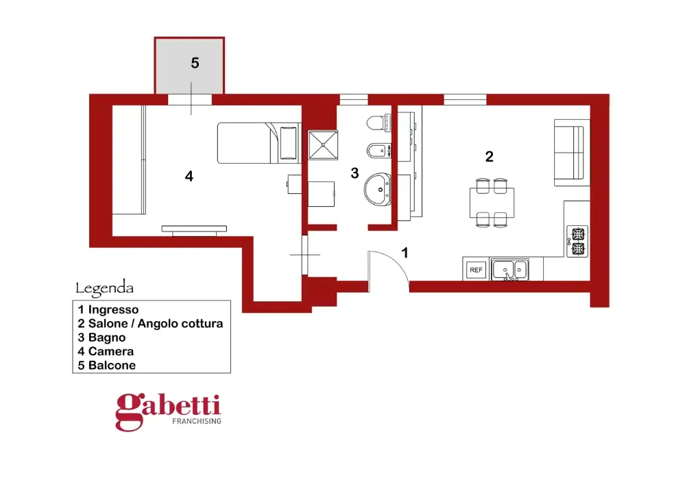 Appartamento - Planimetry 1
