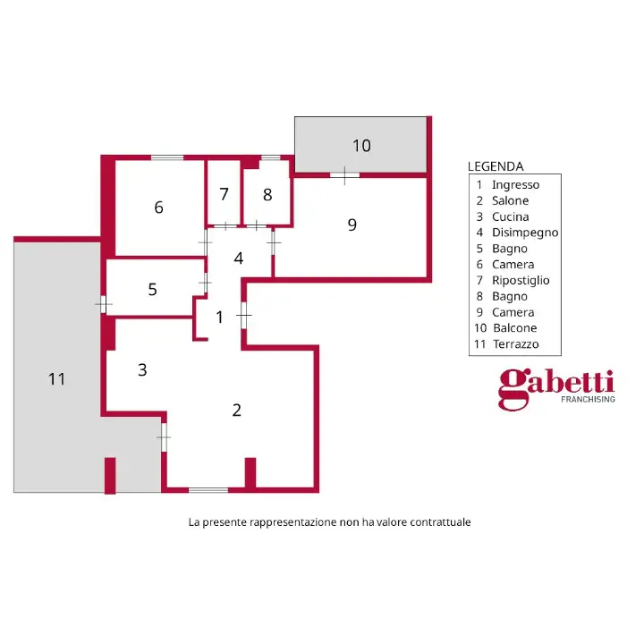 Appartamento - Planimetry 1